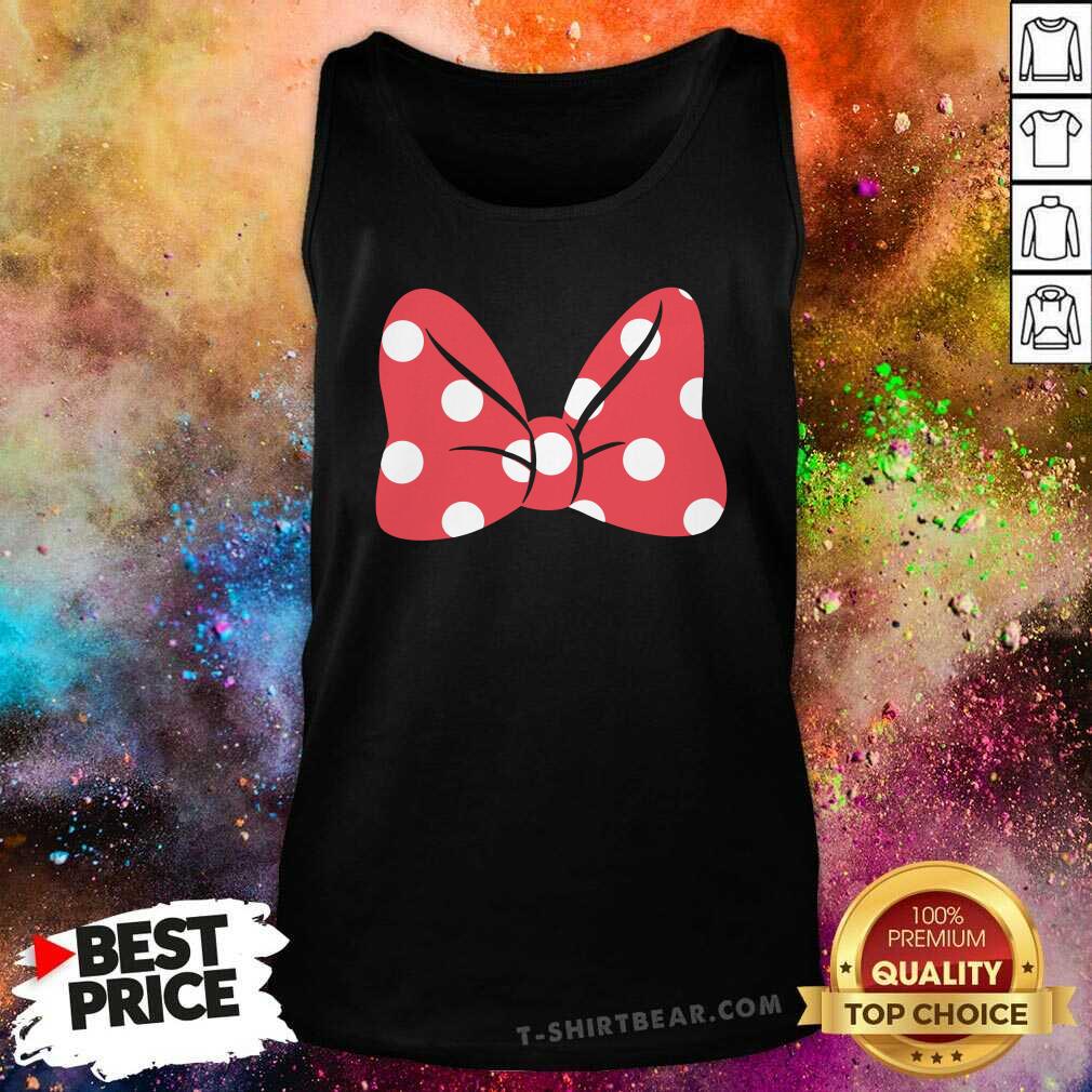Cute Minie Mouse Bow Tie Shirt