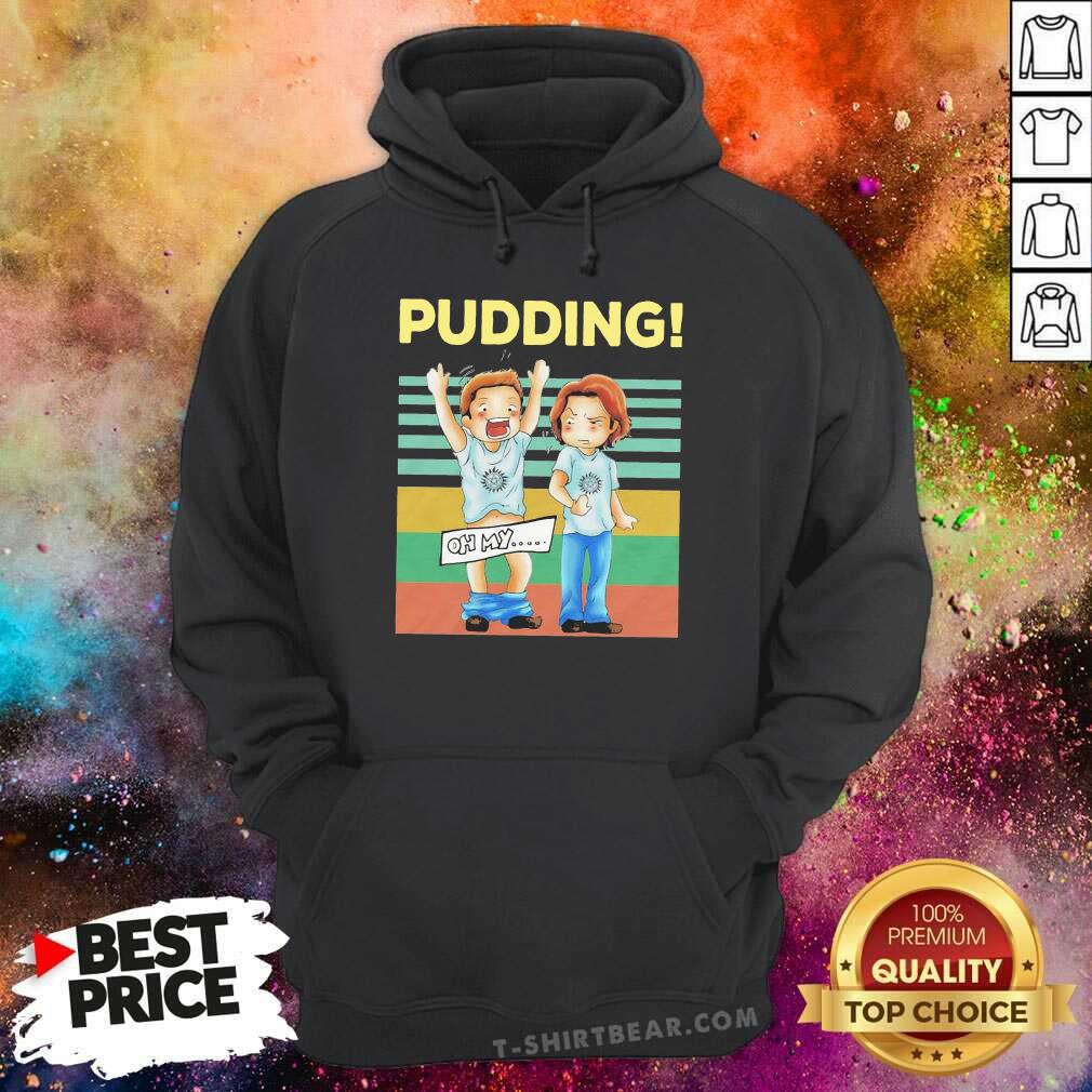 Cute Pudding Oh My Supernatural Vintage Retro Shirt