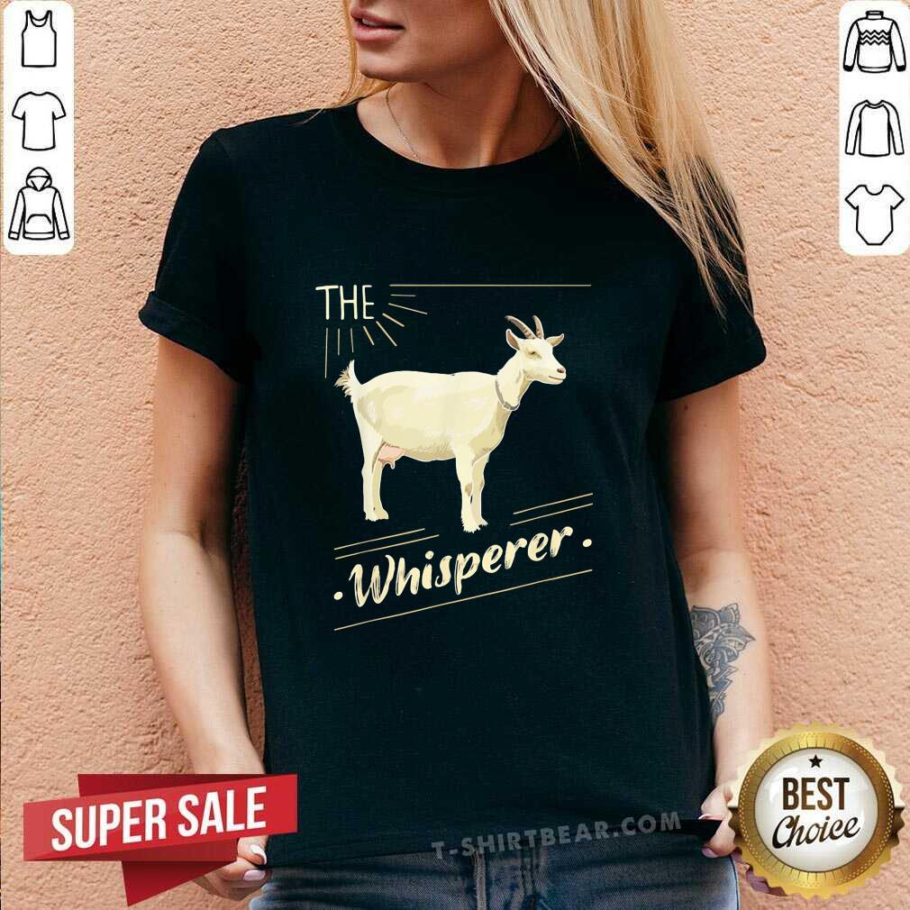 Cute The Goat Whisperer Lover Farmer Shirt