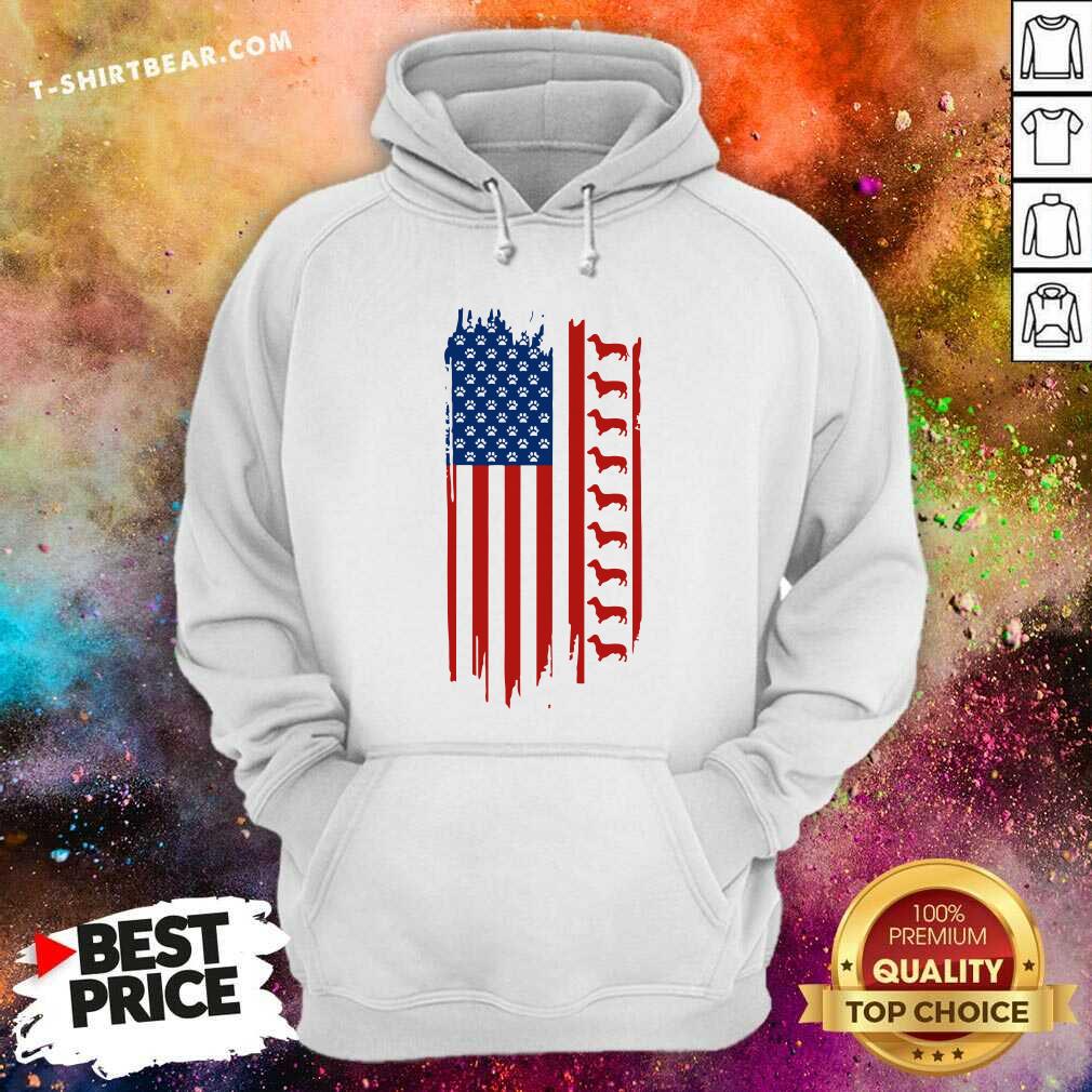 Dachshund American Flag Independence Day Shirt