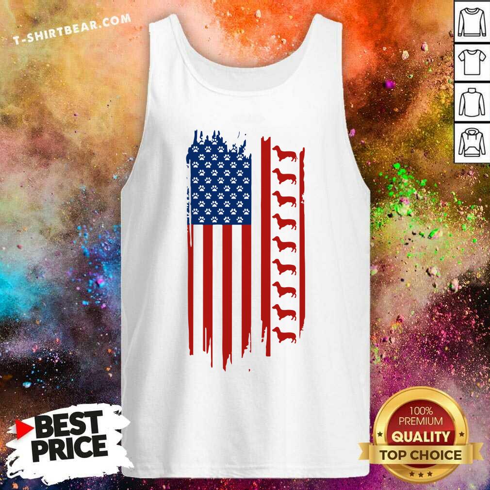 Dachshund American Flag Independence Day Shirt