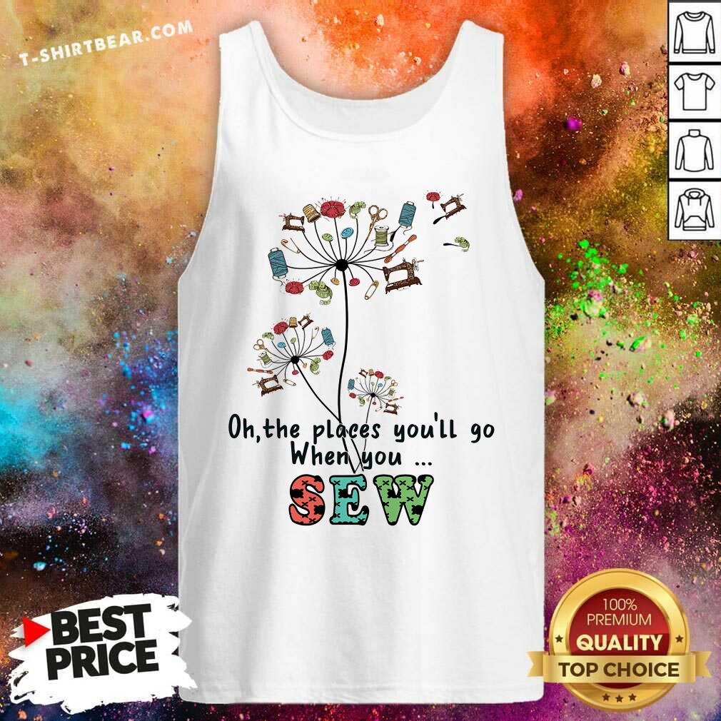 Dandelion Oh The Places You Will Go When You Sew Shirt