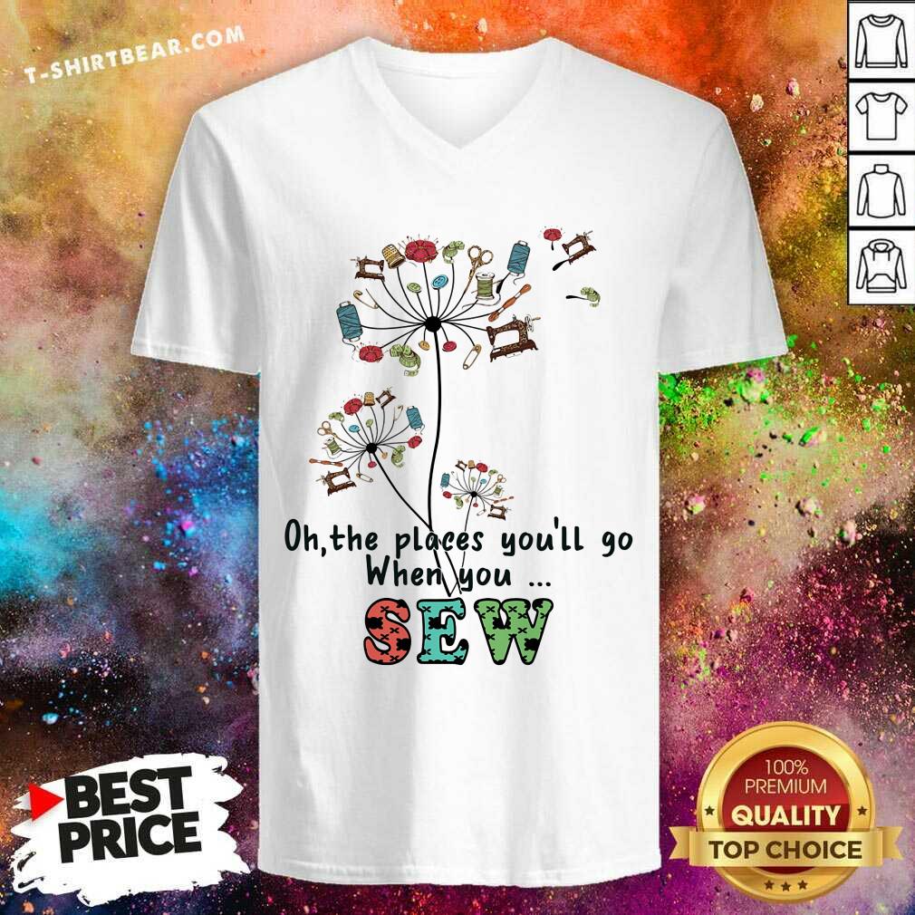Dandelion Oh The Places You Will Go When You Sew Shirt