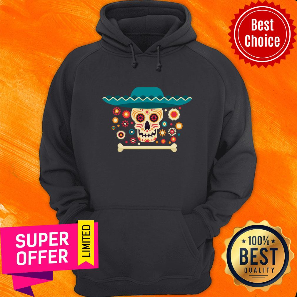 Dead Day With Skull Mexian Hat Sugar Shirt