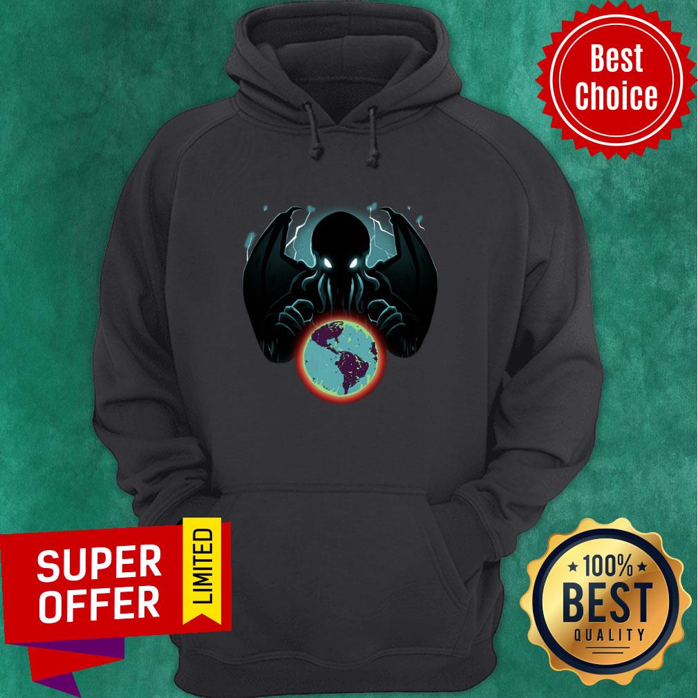 Devil Octopus And Earth Cthulhu The Great Old One Shirt