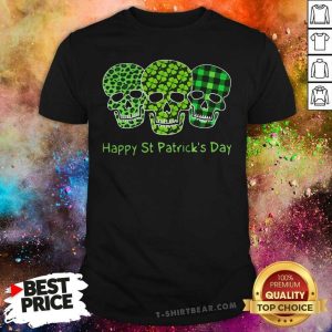 Bewildered Skulls Happy St Patricks Day 12 Shirt