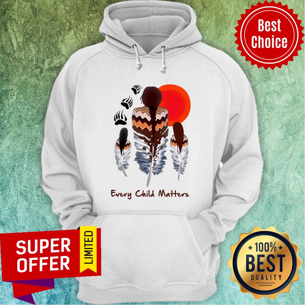 Every Child Matters Mom And Daughters Feather Shirt