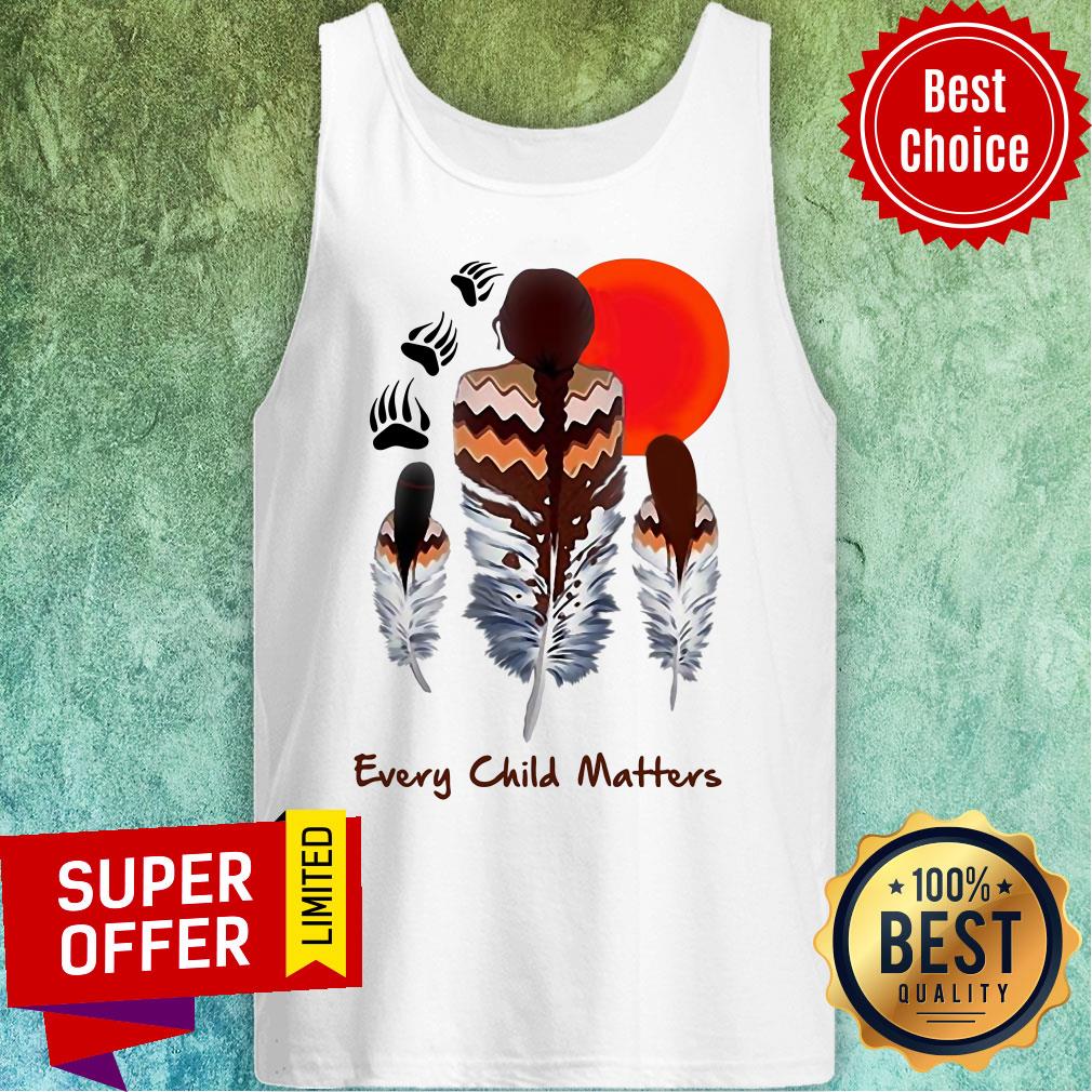 Every Child Matters Mom And Daughters Feather Shirt