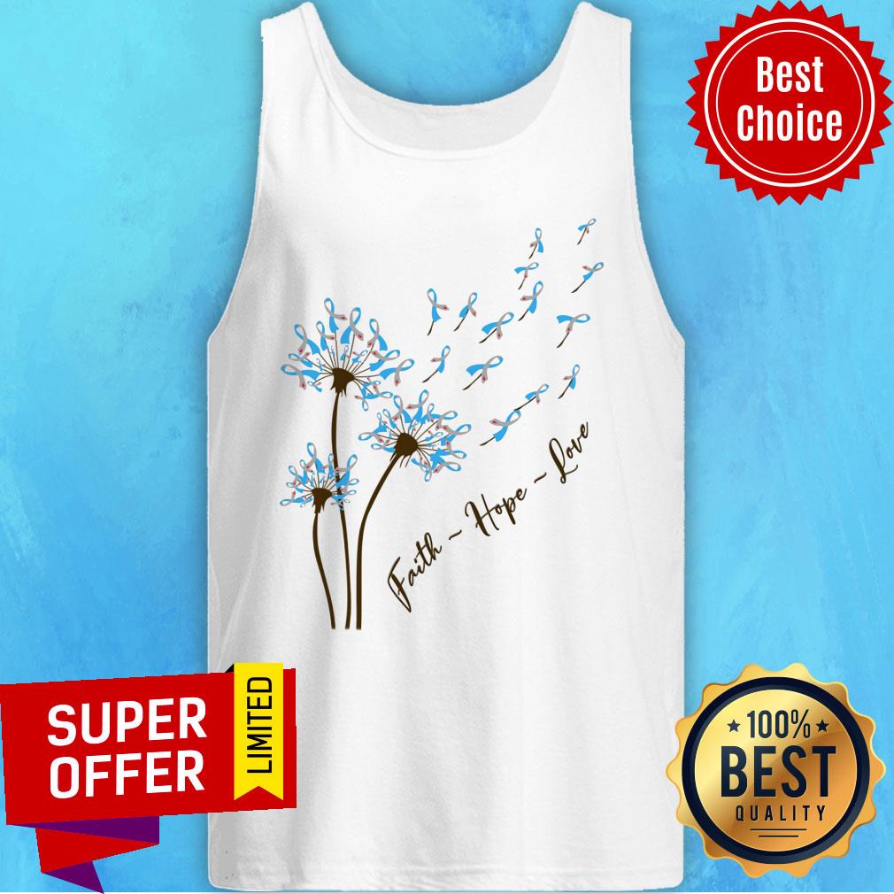 Faiht Hope Love Diabetes Shirt