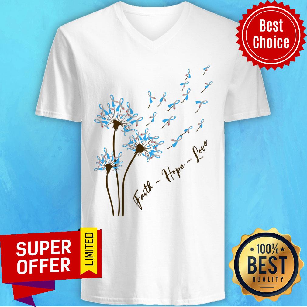 Faiht Hope Love Diabetes Shirt