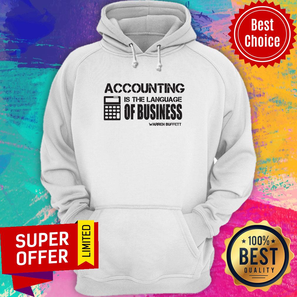 Funny Accounting Is The Language Of Business Warren Buffett Shirt