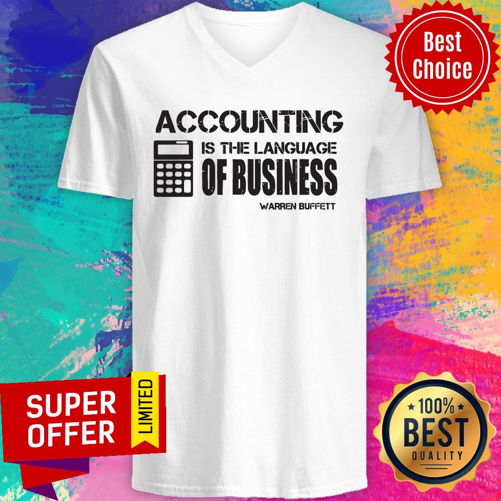 Funny Accounting Is The Language Of Business Warren Buffett Shirt