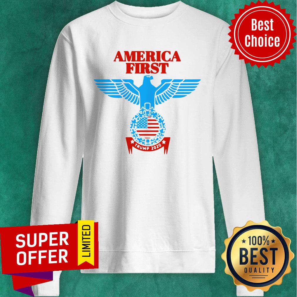 Funny America First Trump 2020 Shirt