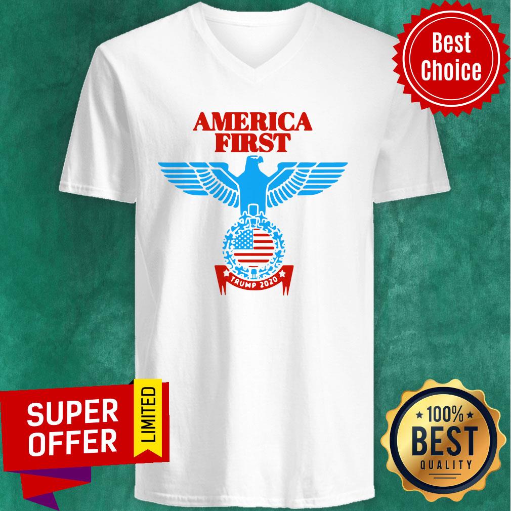 Funny America First Trump 2020 Shirt