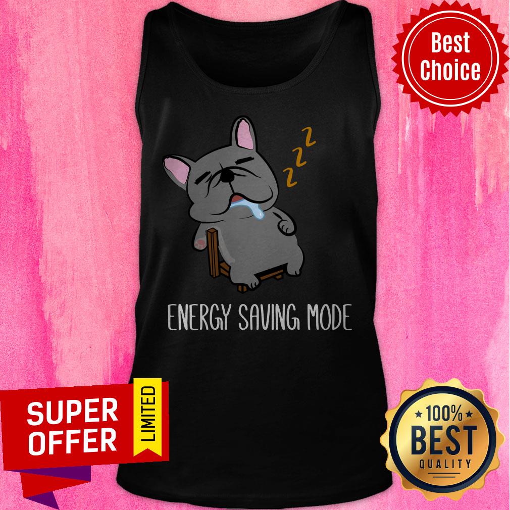 Funny Energy Saving Mode Sleeping French Bulldog Shirt