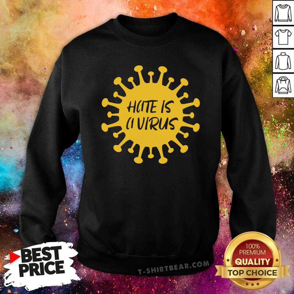 Funny Hate Is A Virus Shirt