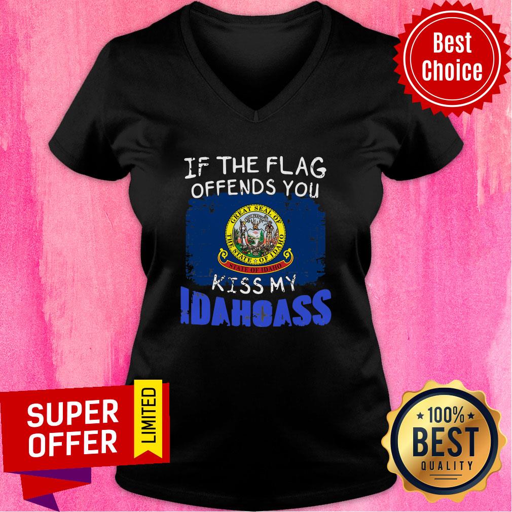 Funny If The Flag Offends You Kiss My Idaho Shirt