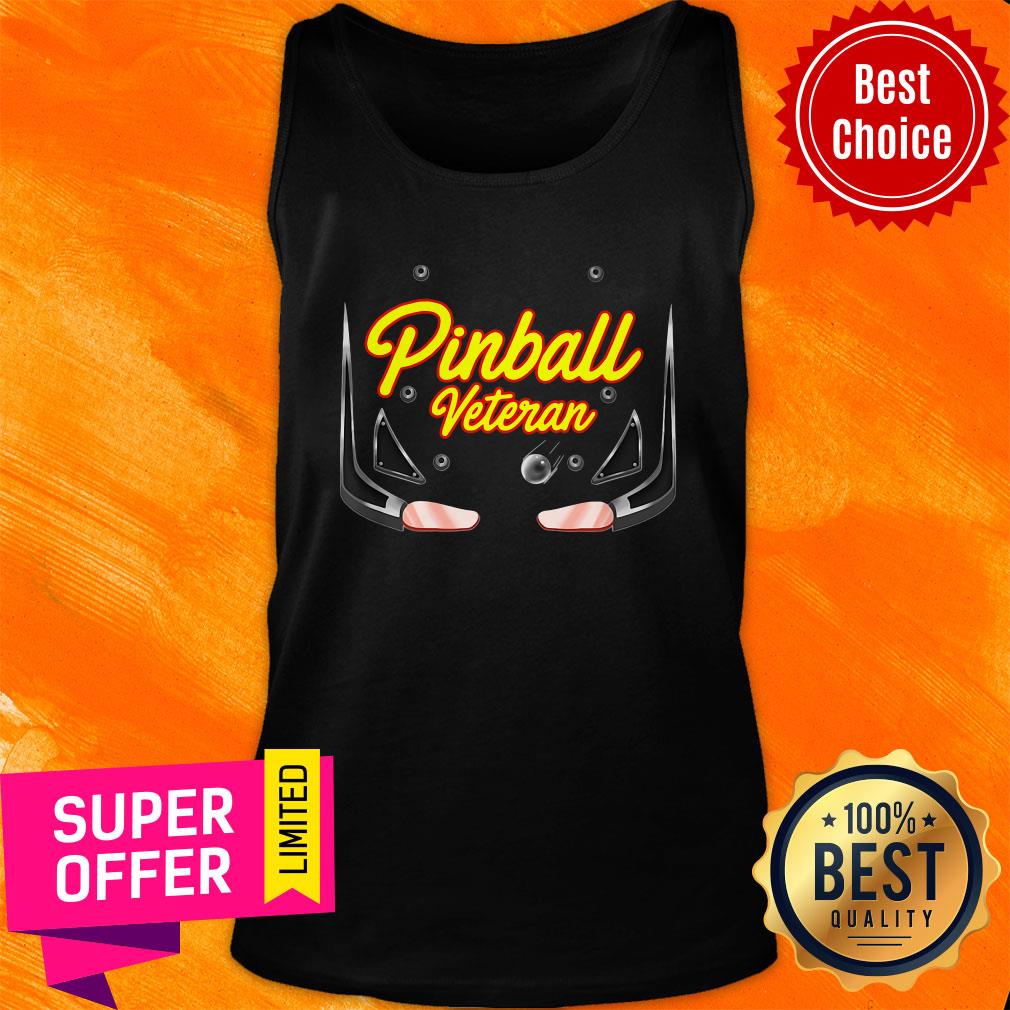 Funny Pinball Veteran Arcade Games Players Shirt