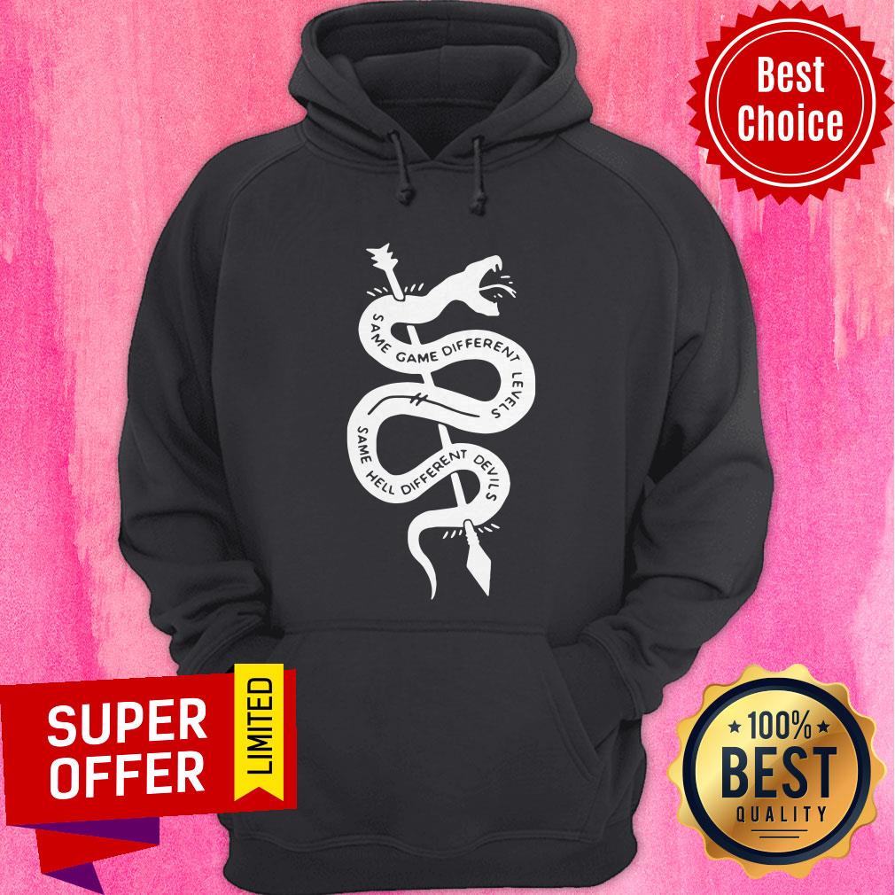 Funny Rock Same Game Different Levels Same Hell Different Devils Shirt