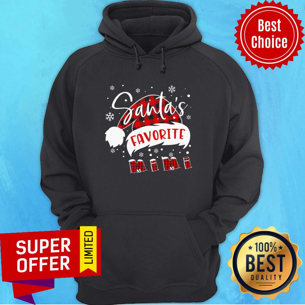 Funny Santa'S Favorite 1st Mimi Christmas Shirt
