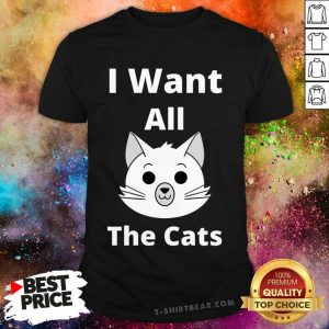 Sweety I Want All The Cats Shirt