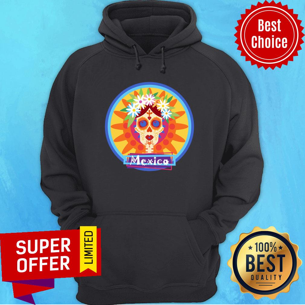 Girl Day Of Dead Dia De Muertos Mexico Sugar Skull Shirt