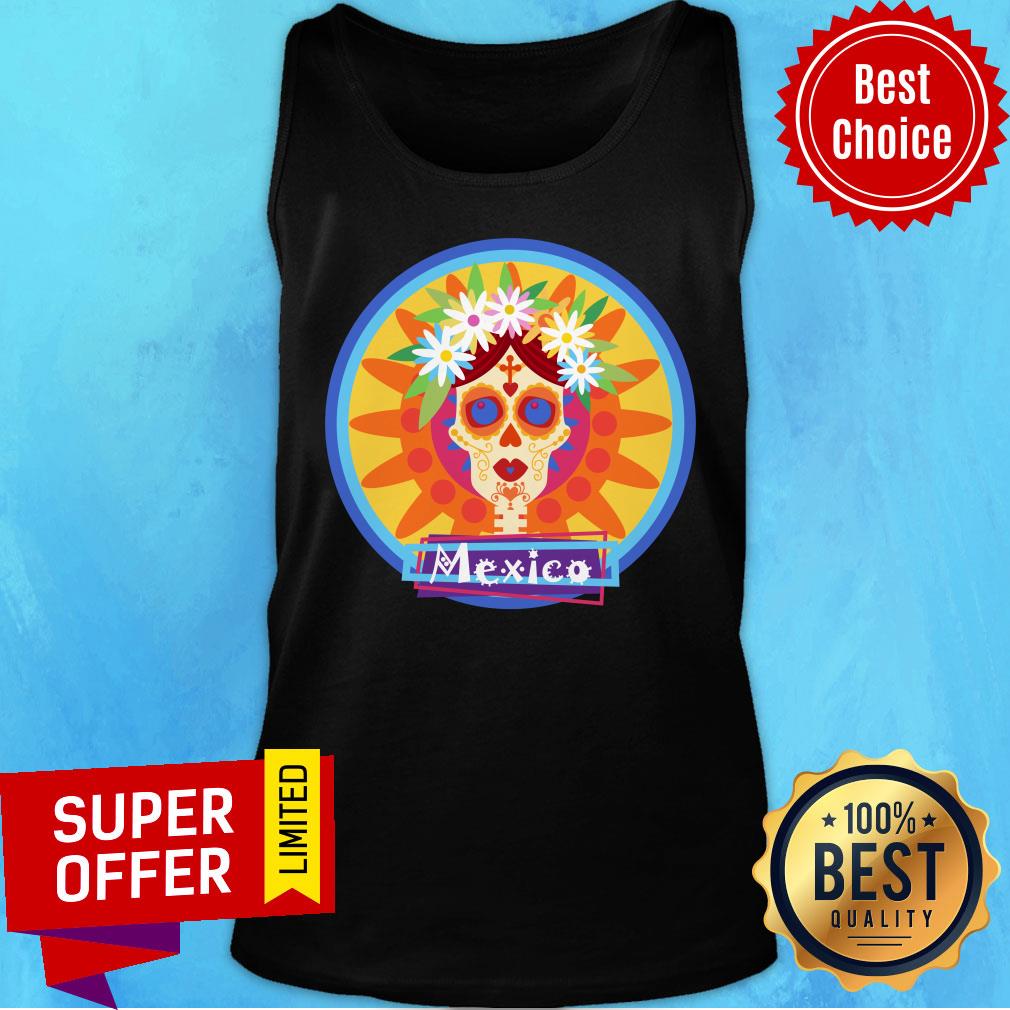 Girl Day Of Dead Dia De Muertos Mexico Sugar Skull Shirt