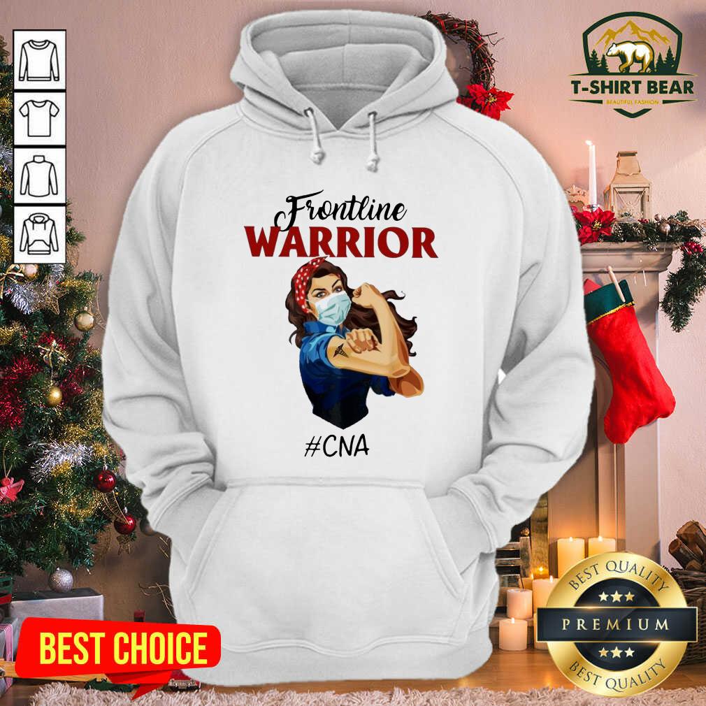Good Frontline Warrior #CNA Strong Girl Face Mask Shirt
