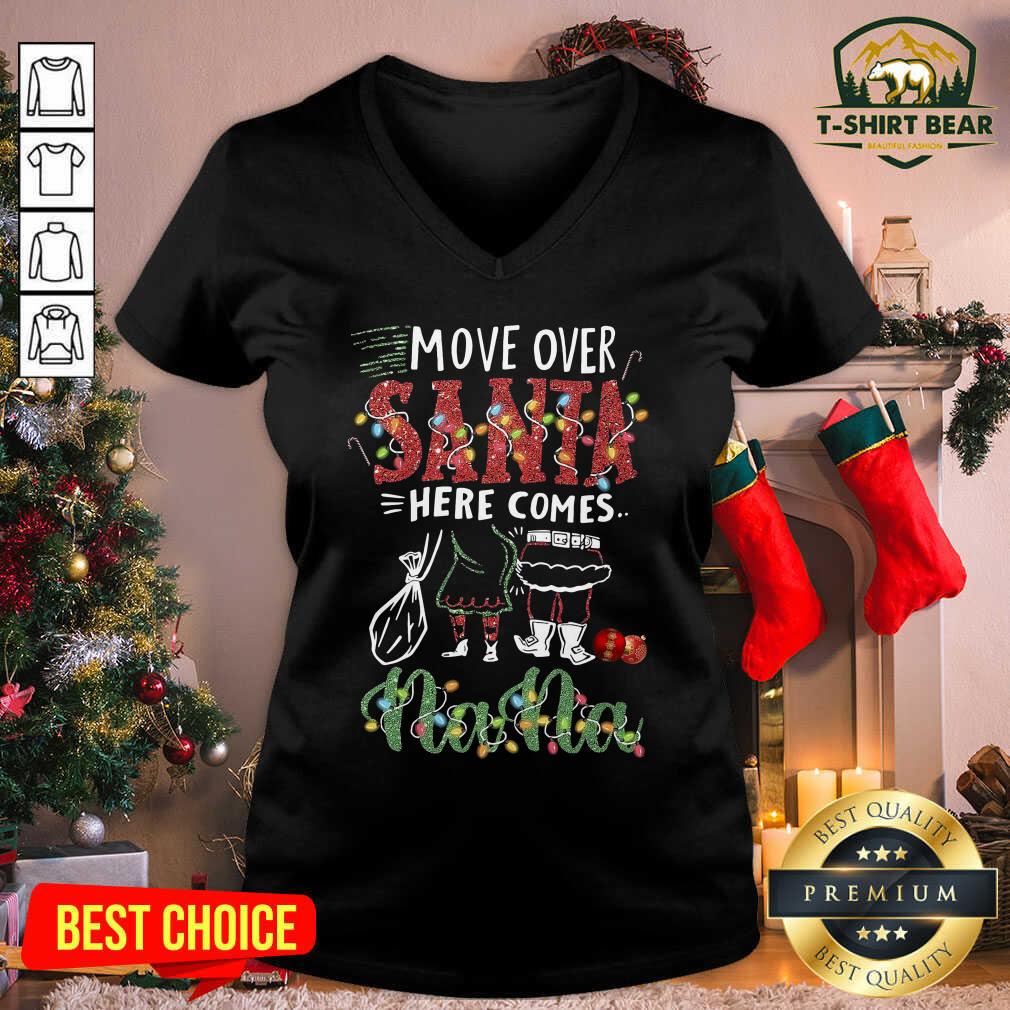 Good Nana Move Over Santa Gift For You For Family Ugly Christmas Shirt