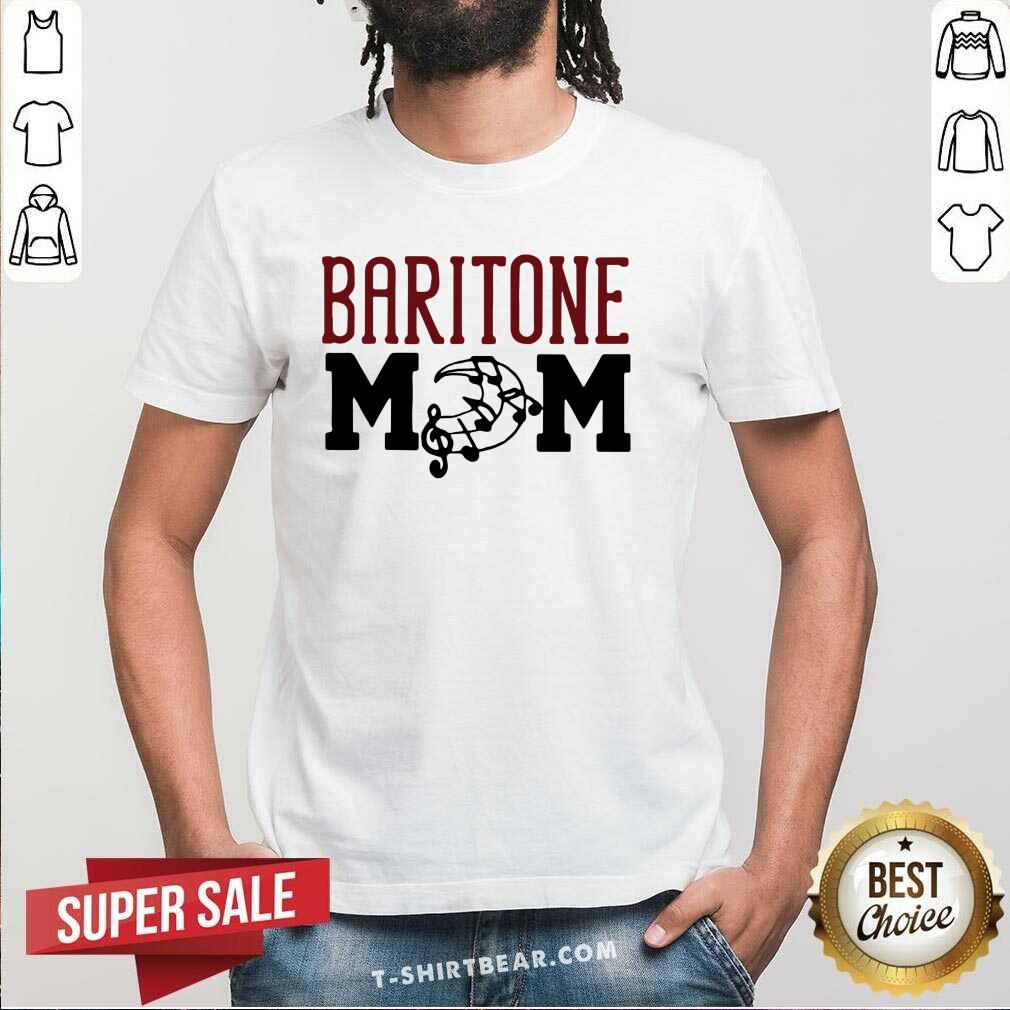 Grateful Glitter Baritone Mom Shirt