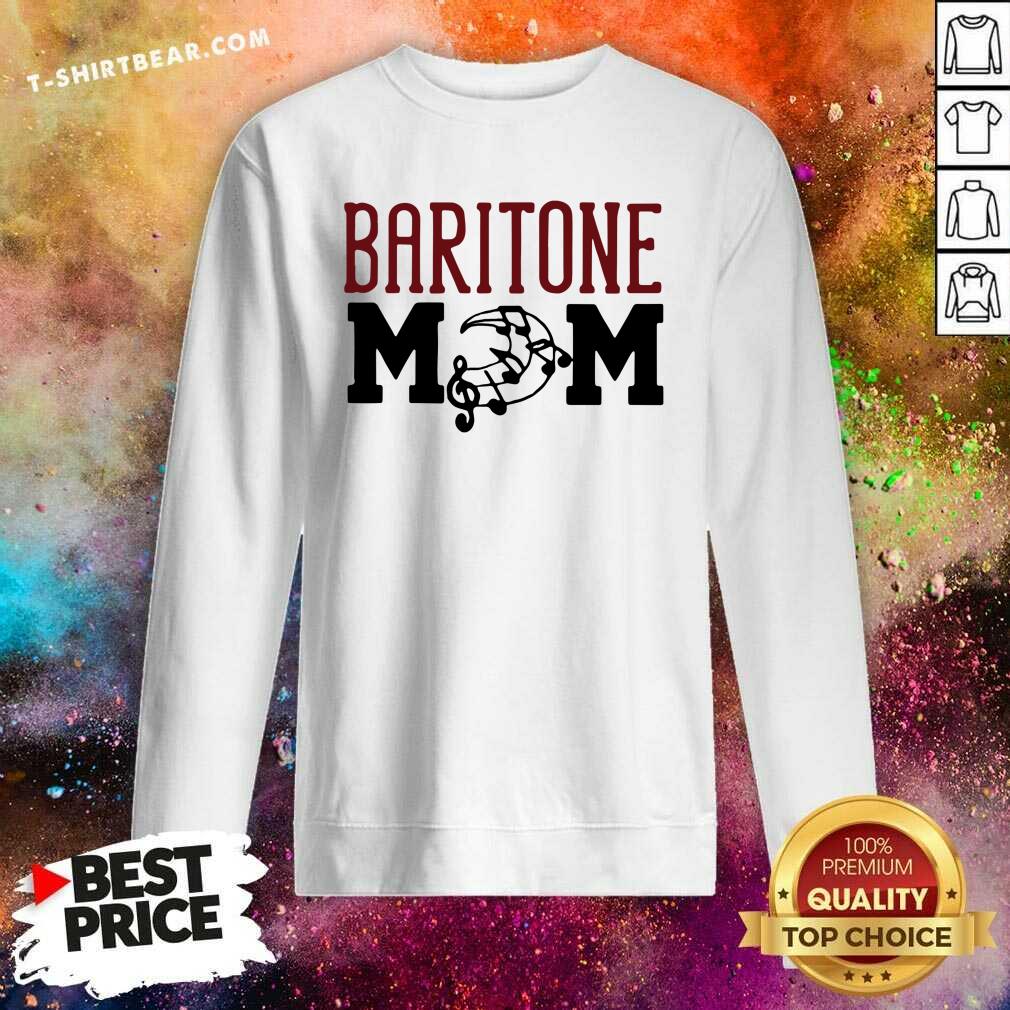 Grateful Glitter Baritone Mom Shirt