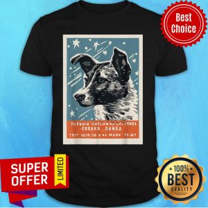 Laika Space Dog Vintage Cccp Soviet Russia Ussr Shirt