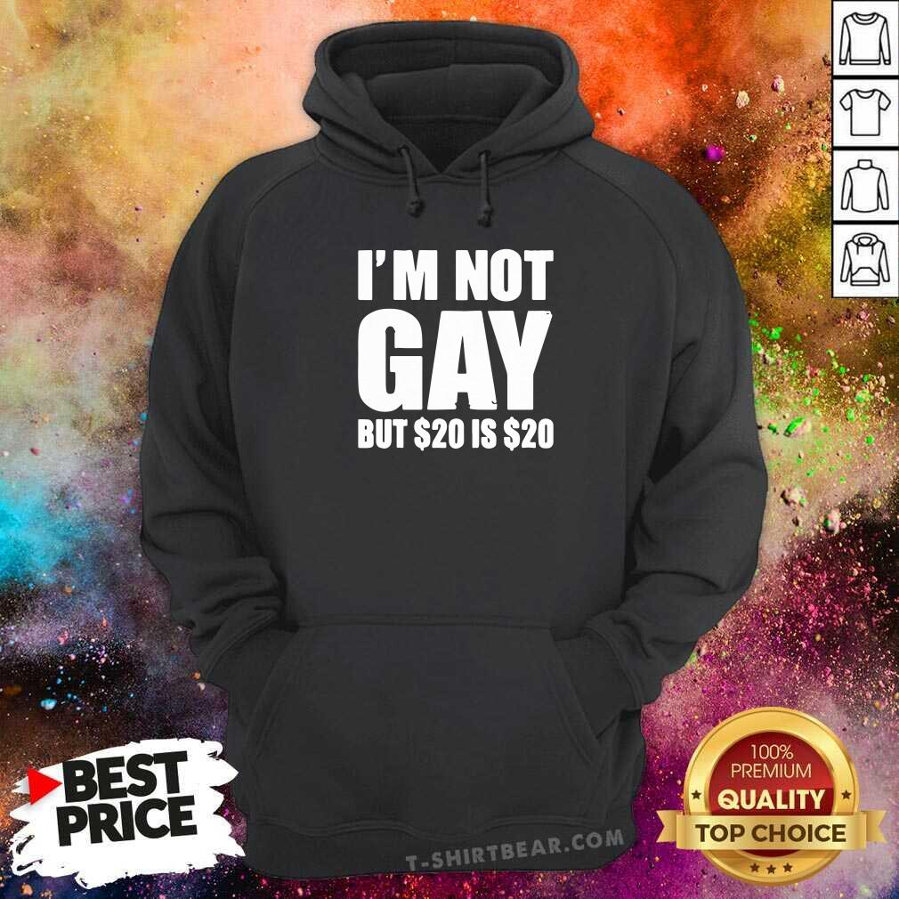 Intrigued I Am Not Gay But 20 Is 20 Shirt