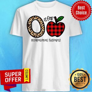 O Leopard Is For Teacher Occupational Therapist Apple Shirt