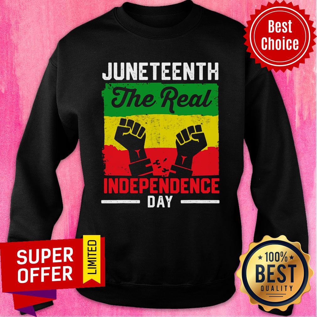 Juneteenth The Real Independence Day Shirt