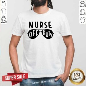 Cool Nurse Off Duty Glass Shirt