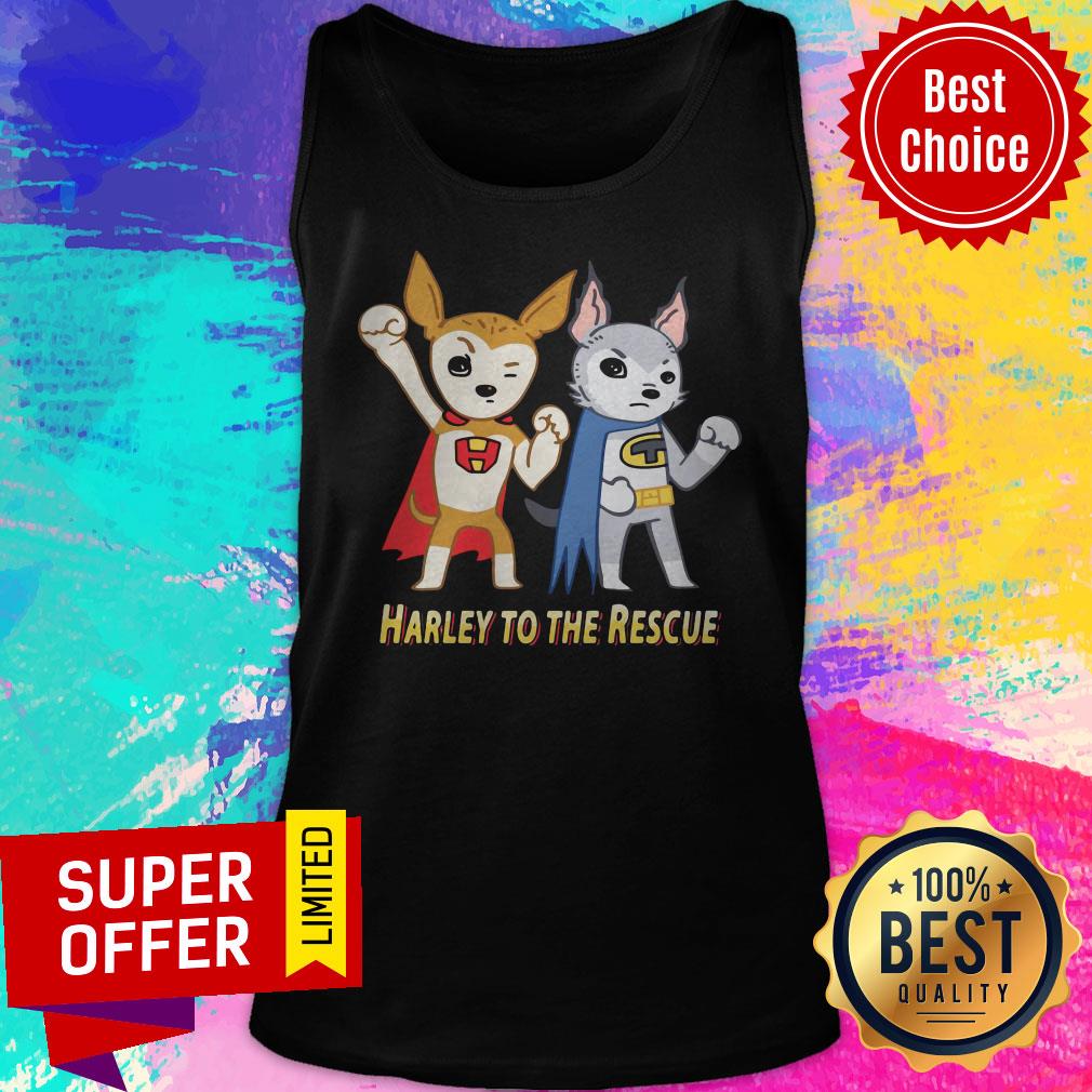 Superheroes Against Puppy Mills Harley To The Rescue Shirt