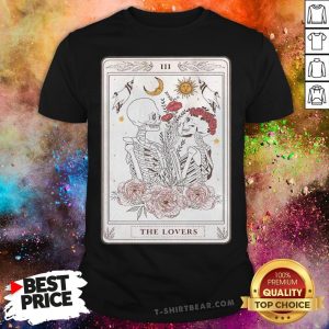 Awesome The Lovers Skelete Shirt