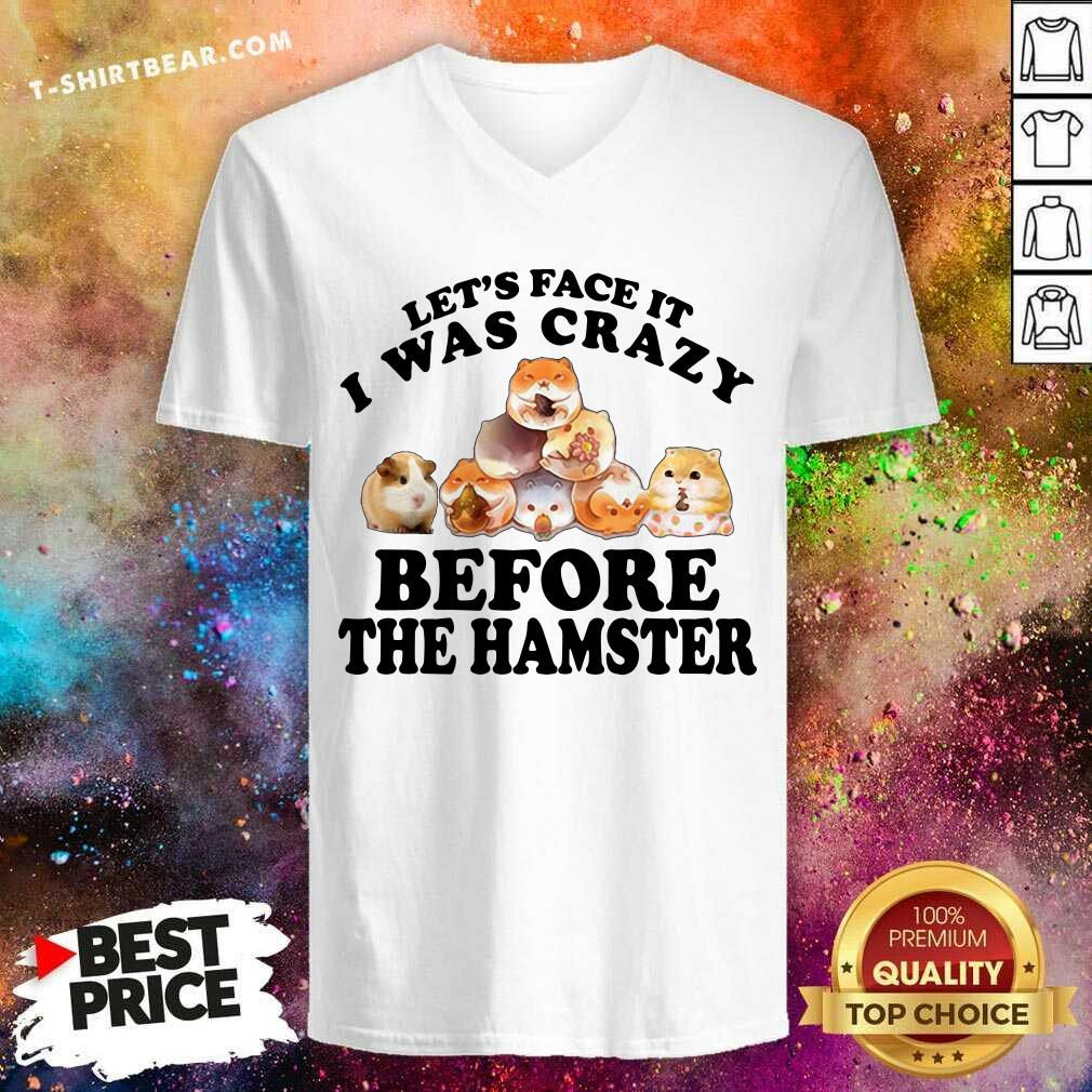 Lets Face It I Was Crazy Before The Hamster Shirt