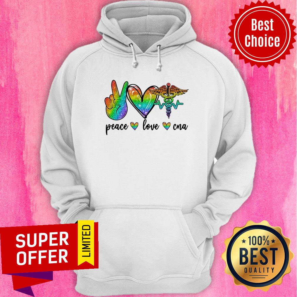 LGBT Diamond Peace Love CNA Shirt