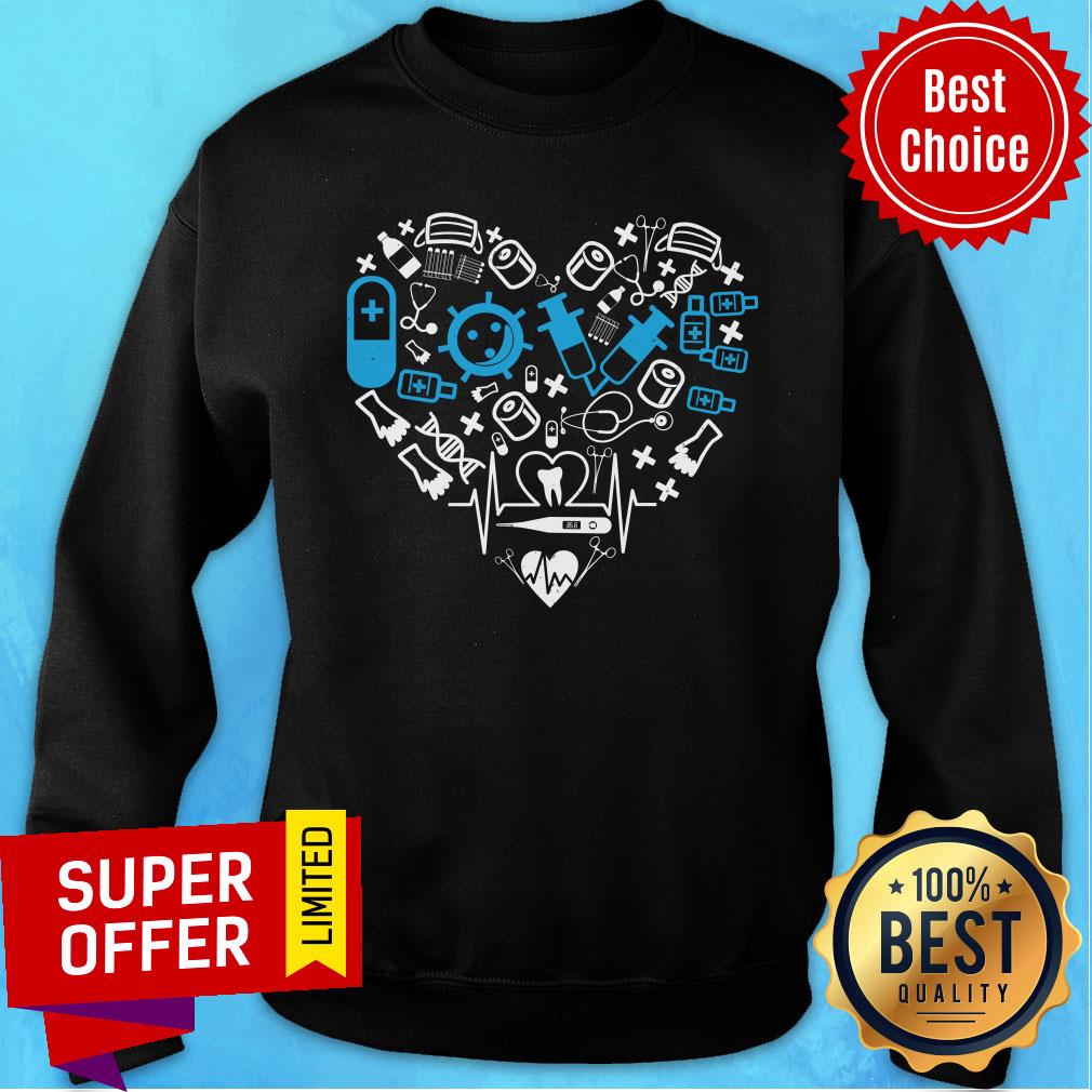 Love Heart Chemistry Pharmacy Shirt
