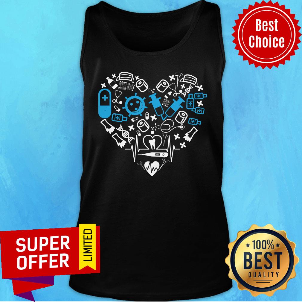 Love Heart Chemistry Pharmacy Shirt