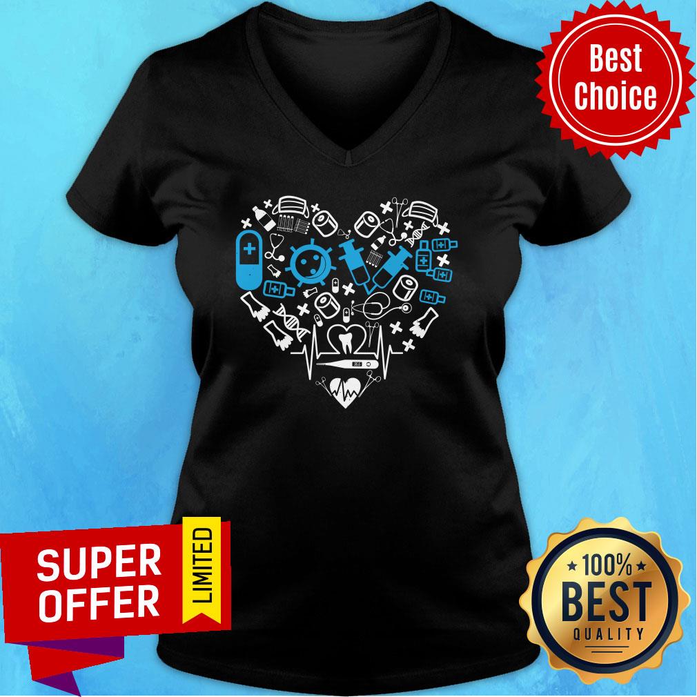 Love Heart Chemistry Pharmacy Shirt