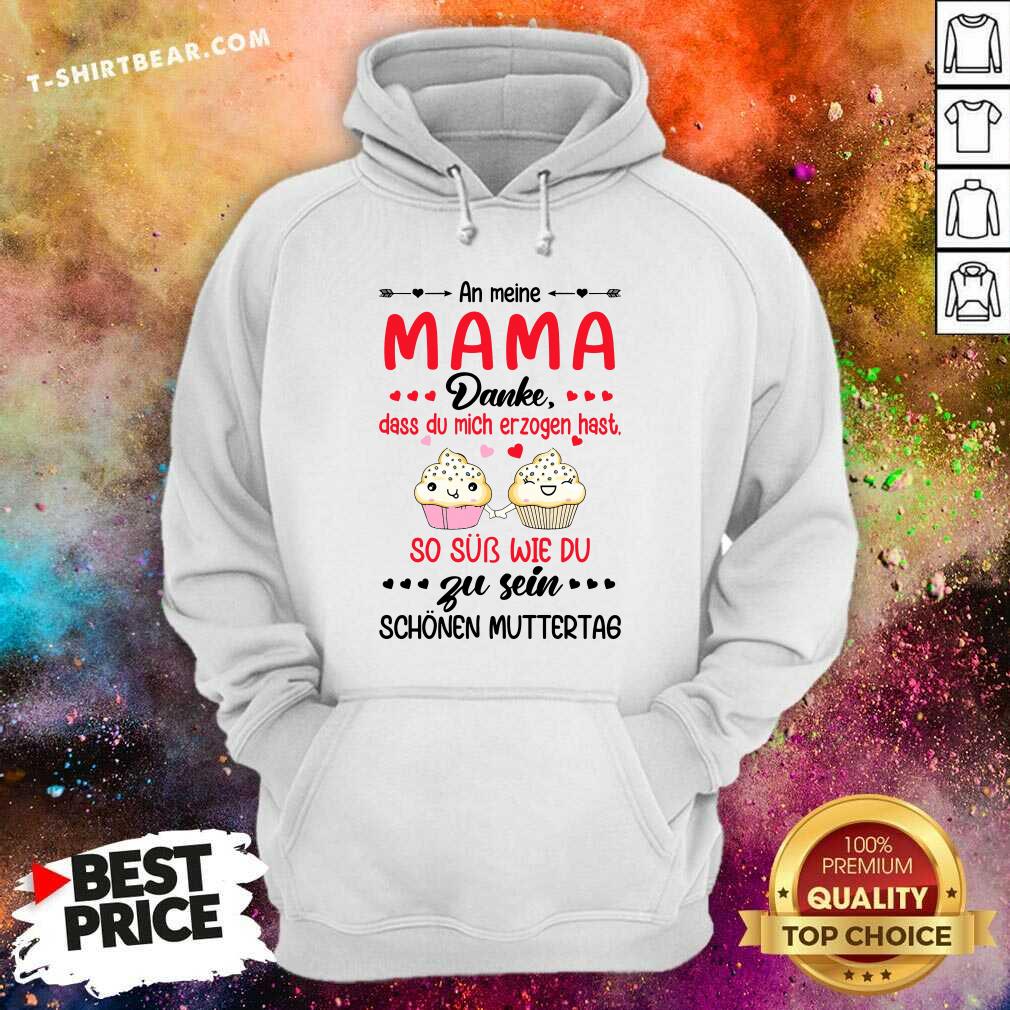 Lovely Mama Danke Zu Sein Name Heir Cupcake Shirt