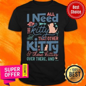 All I Need Kitty That Other Kitty And Those Kitties Over There And Shirt