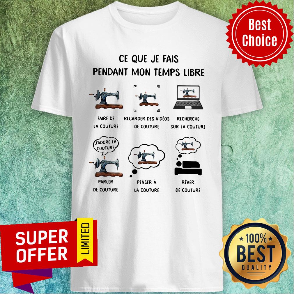 Mon Temps Libre Faire De La Couture Regarder Des Videos De Couture Shirt
