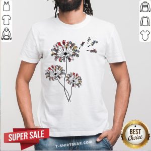 Awesome Motorcycling Dandelions Shirt