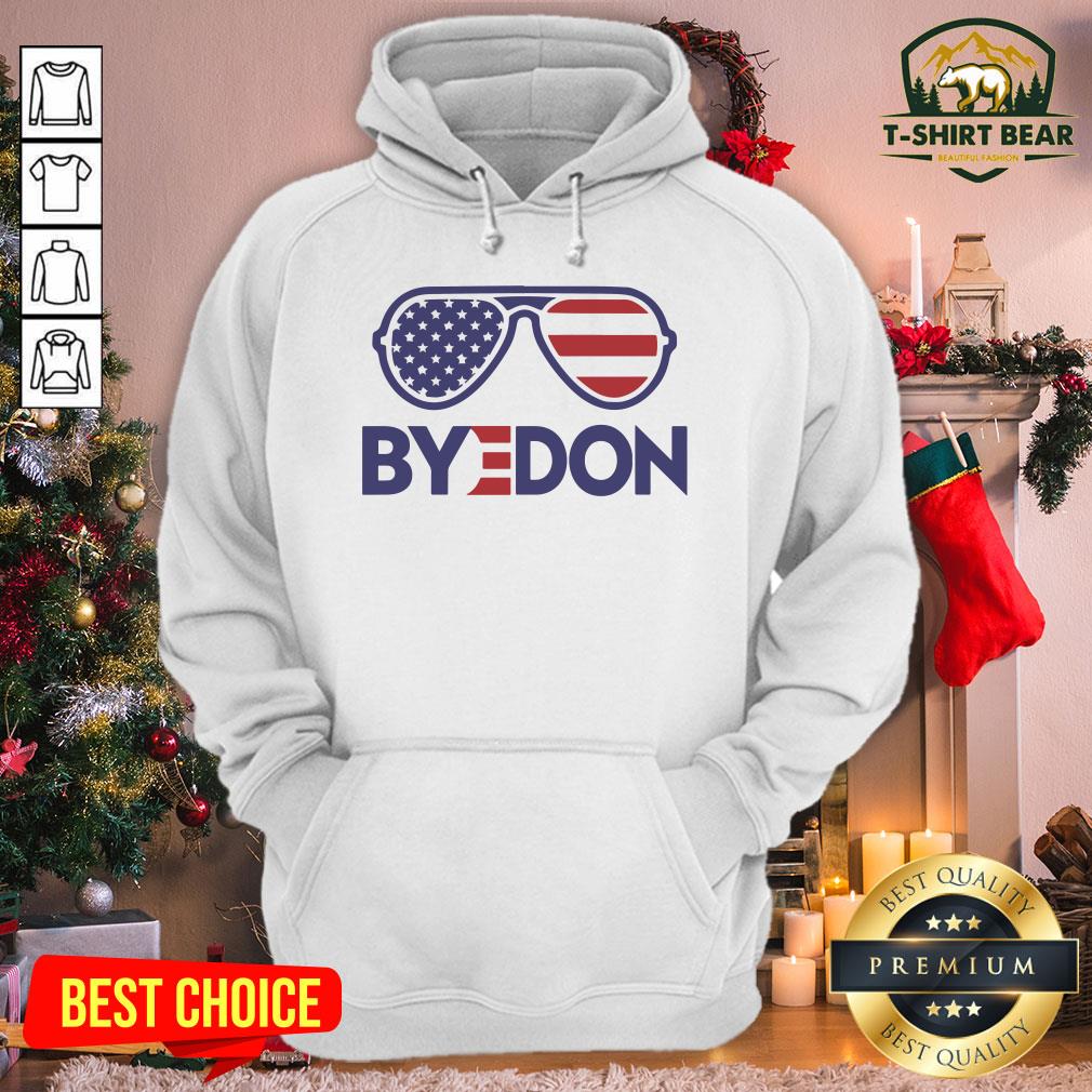 Nice Byedon Funny Joe Biden Wins 2020 Election Sunglasses American Flag Shirt