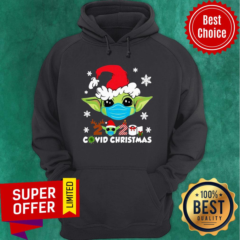 Nice Santa baby Yoda face mask 2020 Covid Christmas Shirt