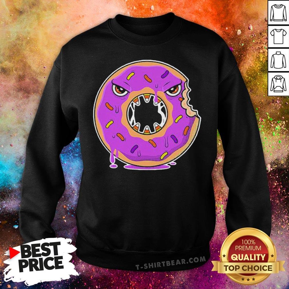 Nice Scary Donut Costume Happy Halloween Shirt